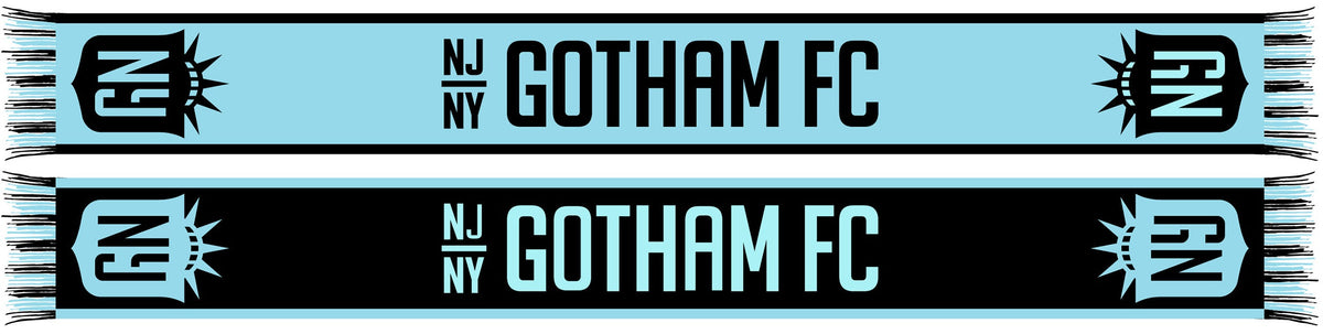 NJ/NY GOTHAM FC SCARF- Two Tone (HD Woven)