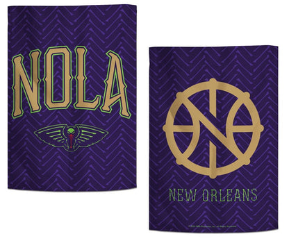 New Orleans Pelicans City Garden Flag 2 Sided