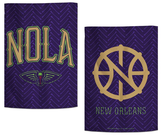 New Orleans Pelicans City Garden Flag 2 Sided