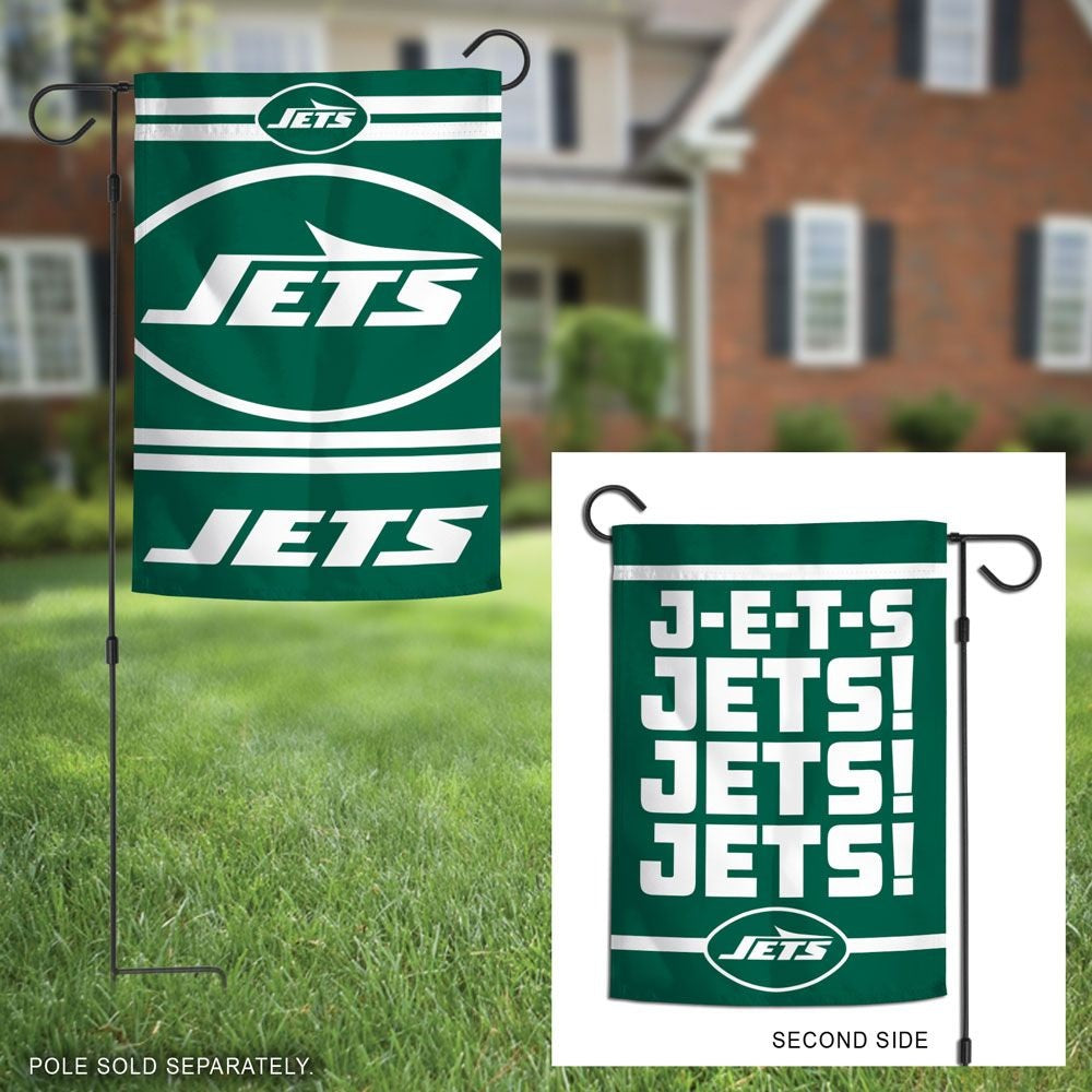 New York J-E-T-S 2 Sided Garden Flag