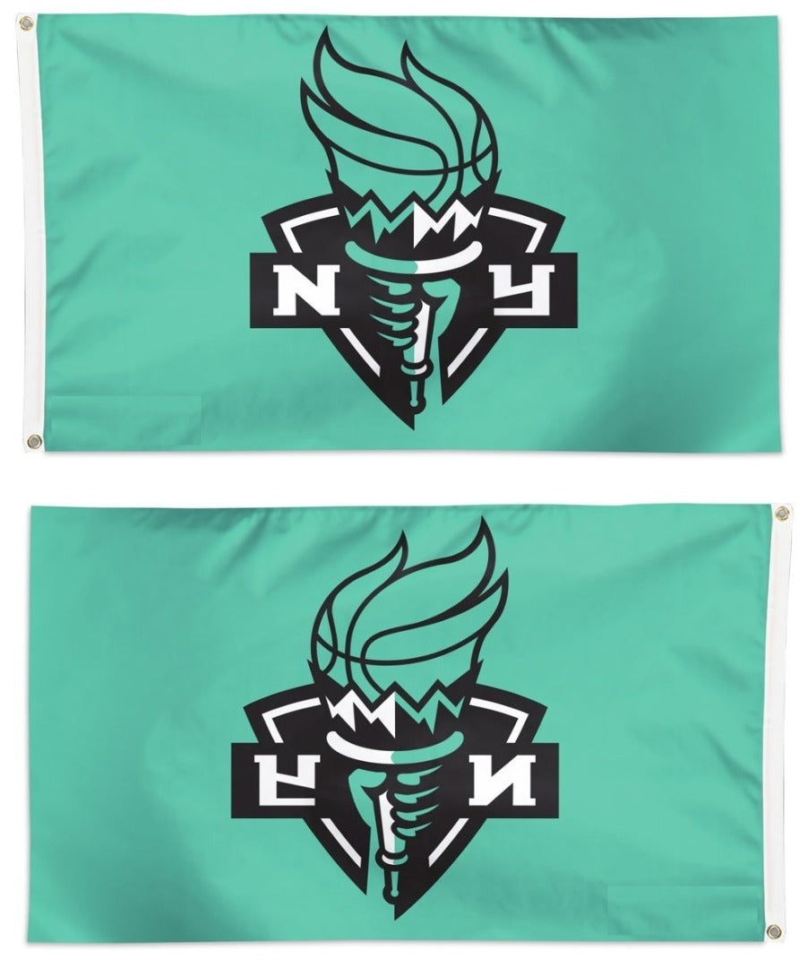 New York Liberty Flag 3x5 Logo