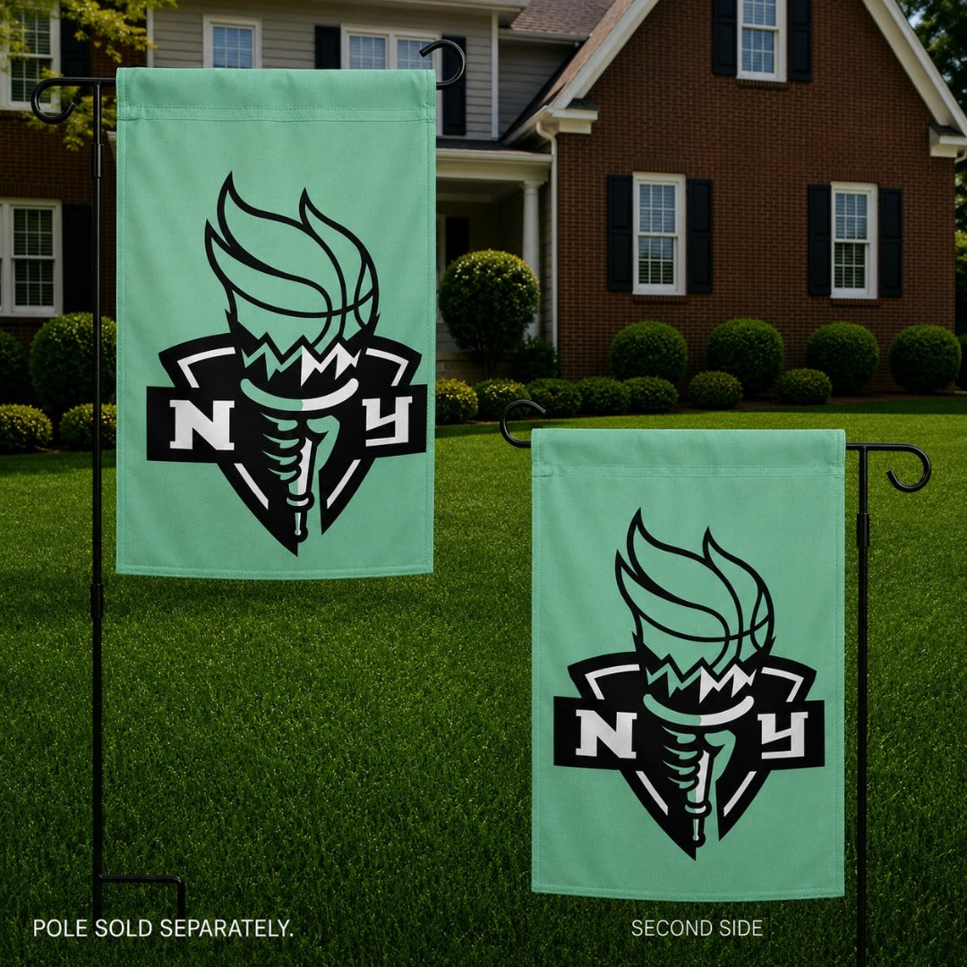New York Liberty Garden Flag 2 Sided