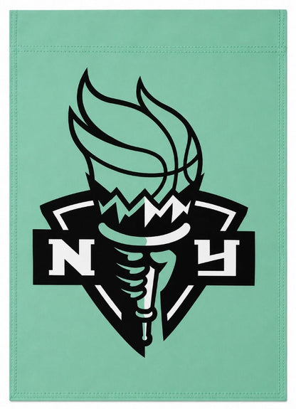 New York Liberty Garden Flag 2 Sided