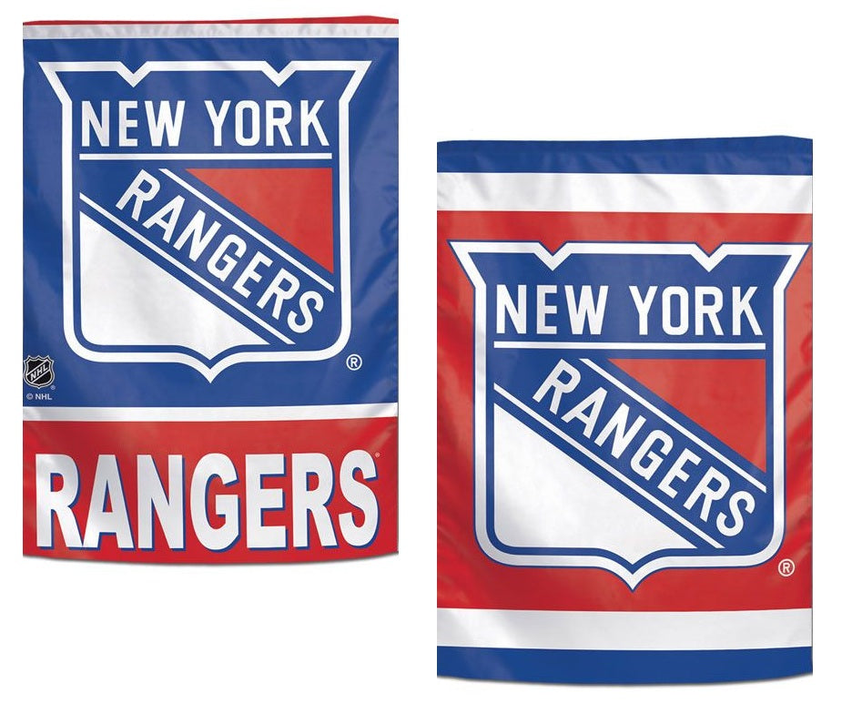 New York Rangers Garden Flag 2 Sided Logo