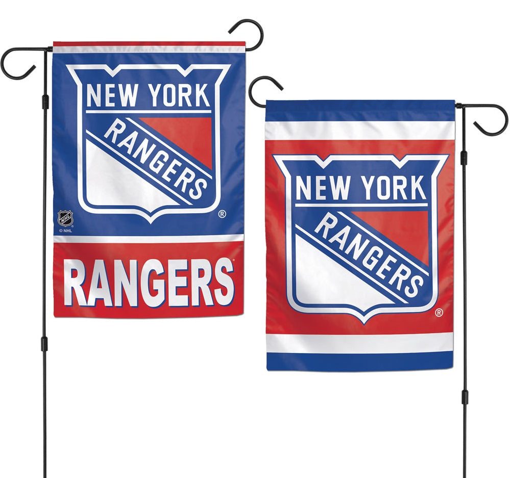 New York Rangers Garden Flag 2 Sided Logo