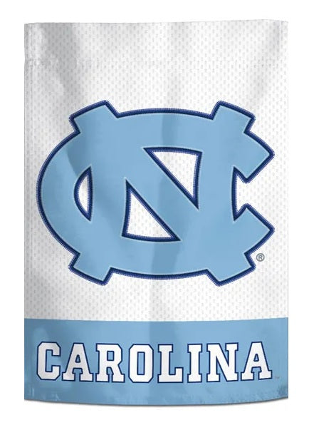North Carolina 2 Sided Embroidered Garden Flag