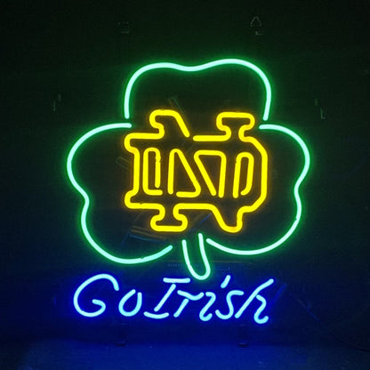 Notre Dame Go Irish Neon Signs Light