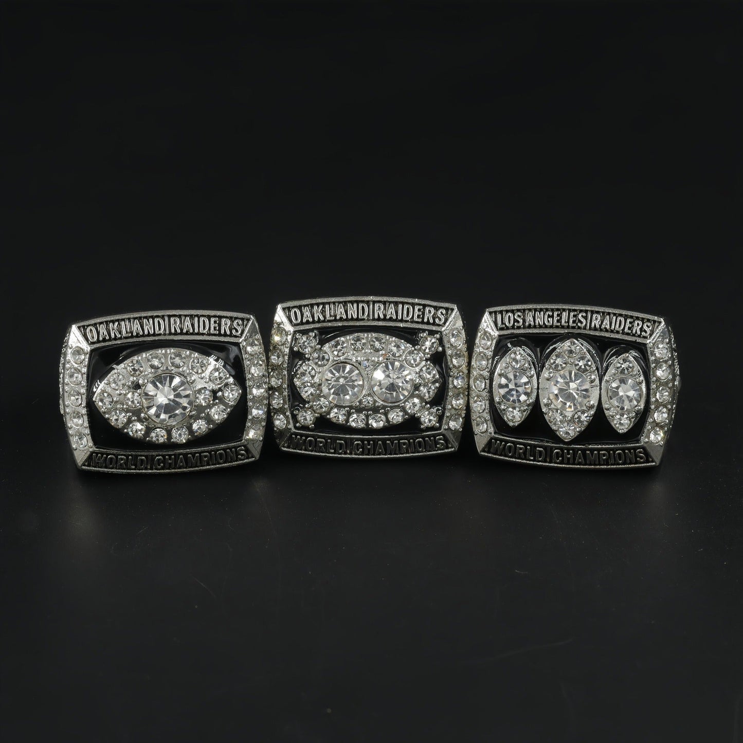 Oakland Football Championship Rings Set – Limited Edition Collector’s Set