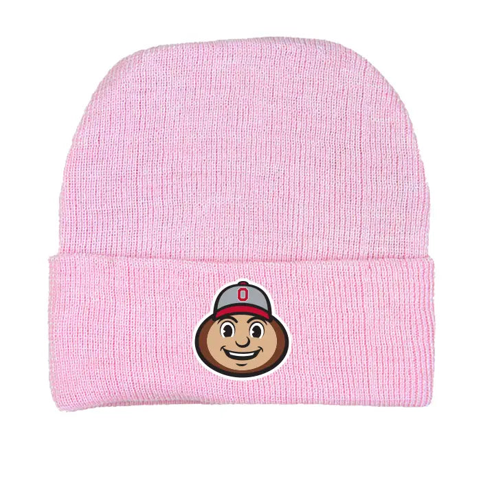 Ohio State Brutus Newborn Knit Cap