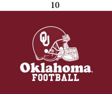 Oklahoma Infant Lap Shoulder Creeper Print