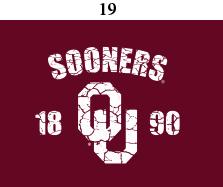 Oklahoma Infant Lap Shoulder Creeper Print