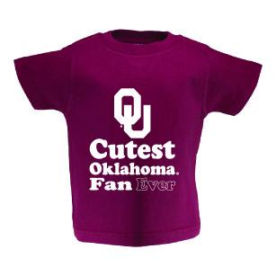 Oklahoma Toddler Short Sleeve T Shirt Print