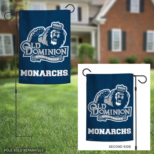 Old Dominion Monarchs Garden Flag 2 Sided Logo