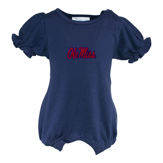 Ole Miss Girl's Romper