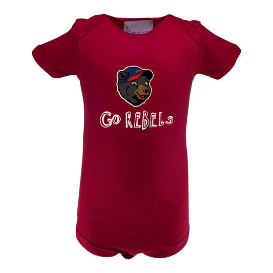 Ole Miss Infant Lap Shoulder Creeper Print