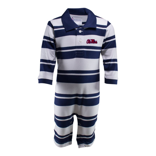 Ole Miss Long Leg Romper