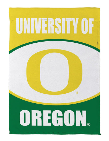 Oregon Ducks 2 Sided Garden Flag