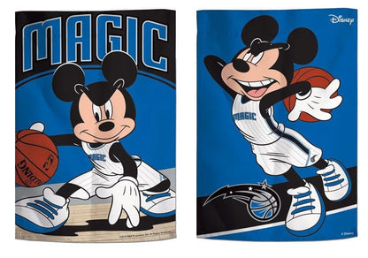 Orlando Magic Garden Flag 2 Sided Mickey Mouse