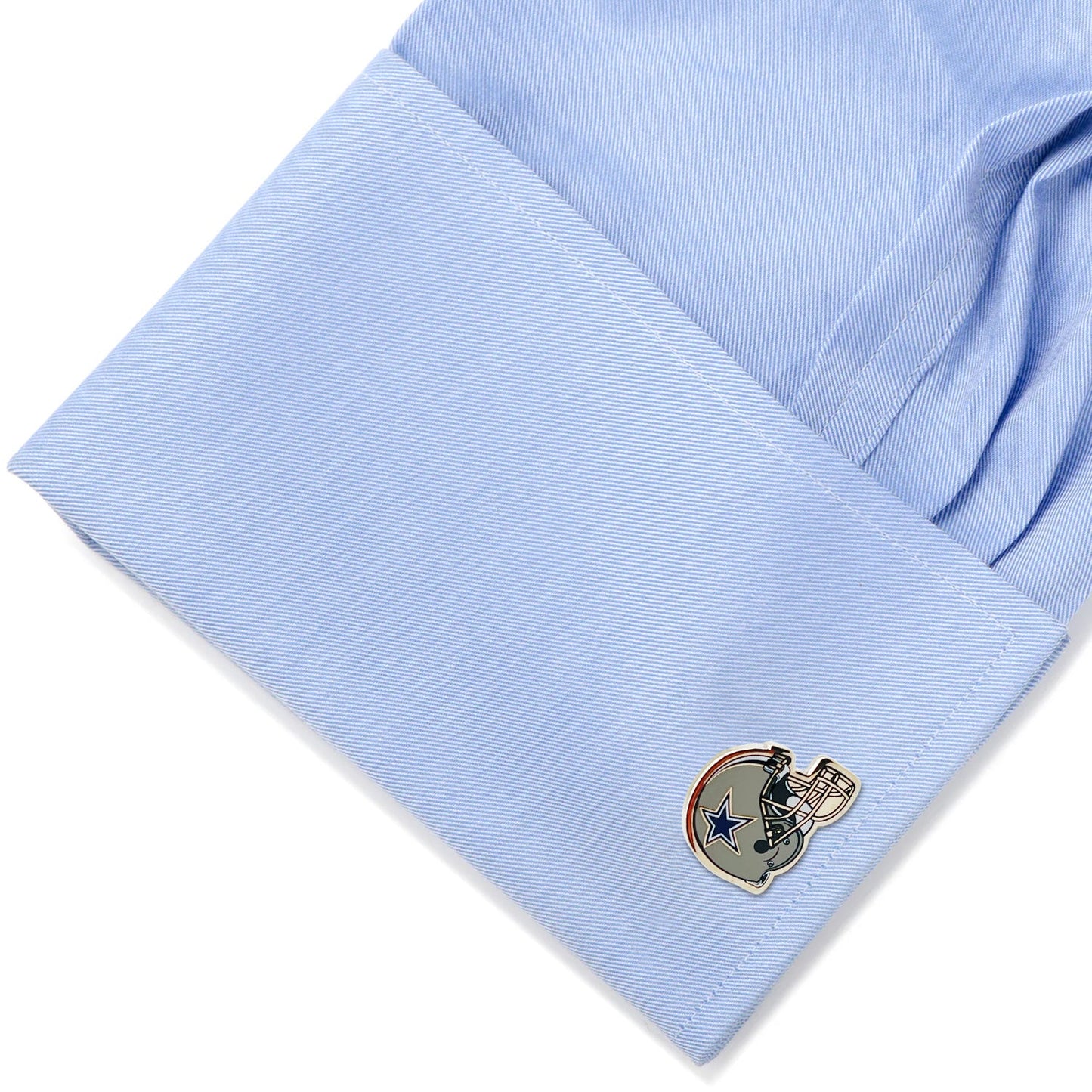 NFL Dallas Cowboys Throwback Helmet Cufflinks