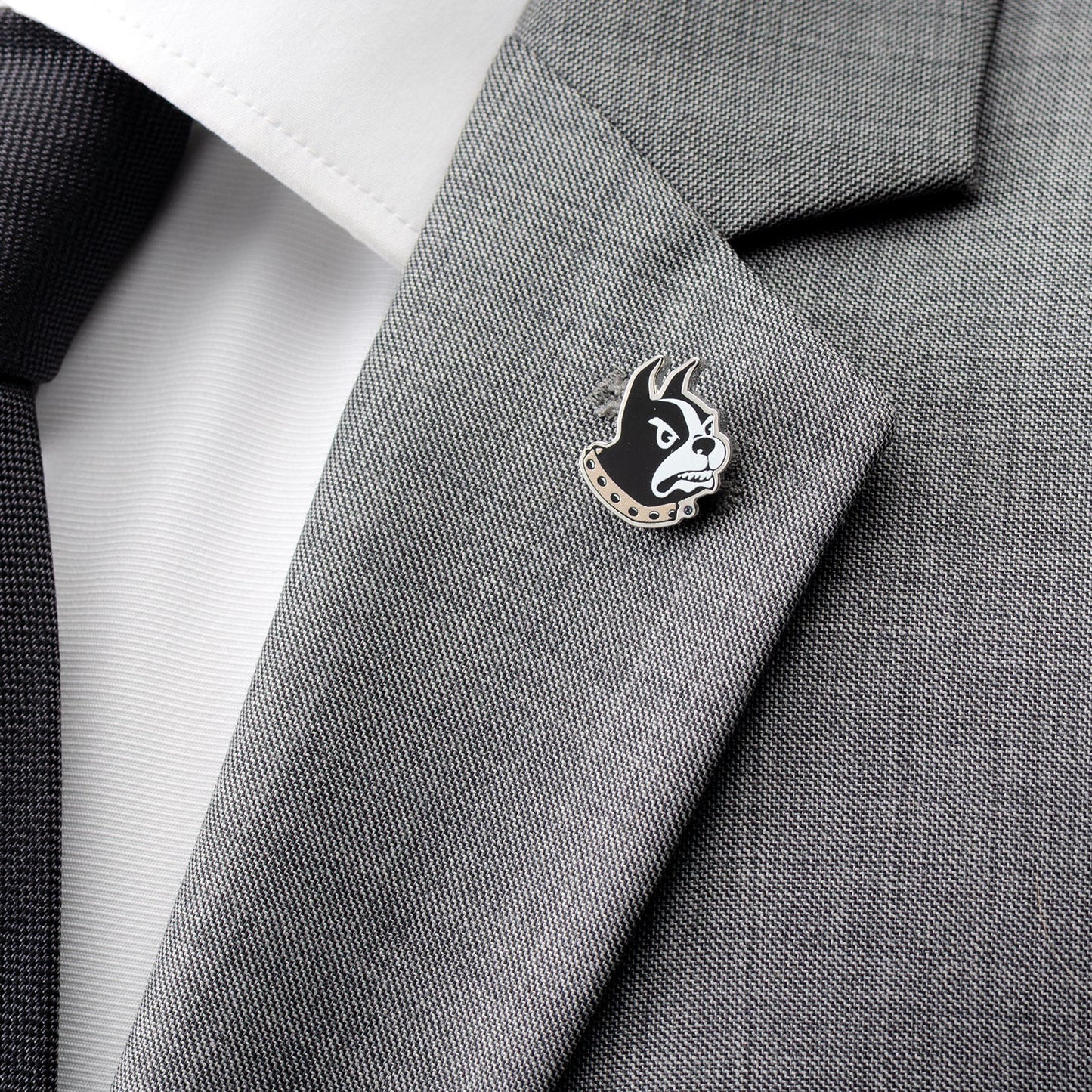 NCAA Wofford College Terrier Mascot Lapel Pin