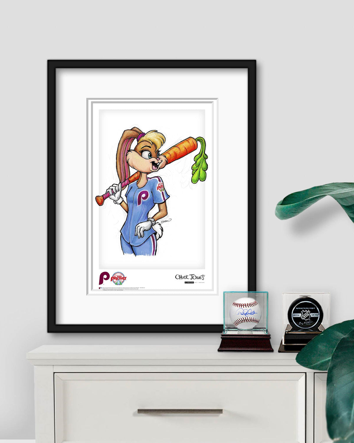 Lola Bunny x MLB Phillies Limited Edition Art Print
