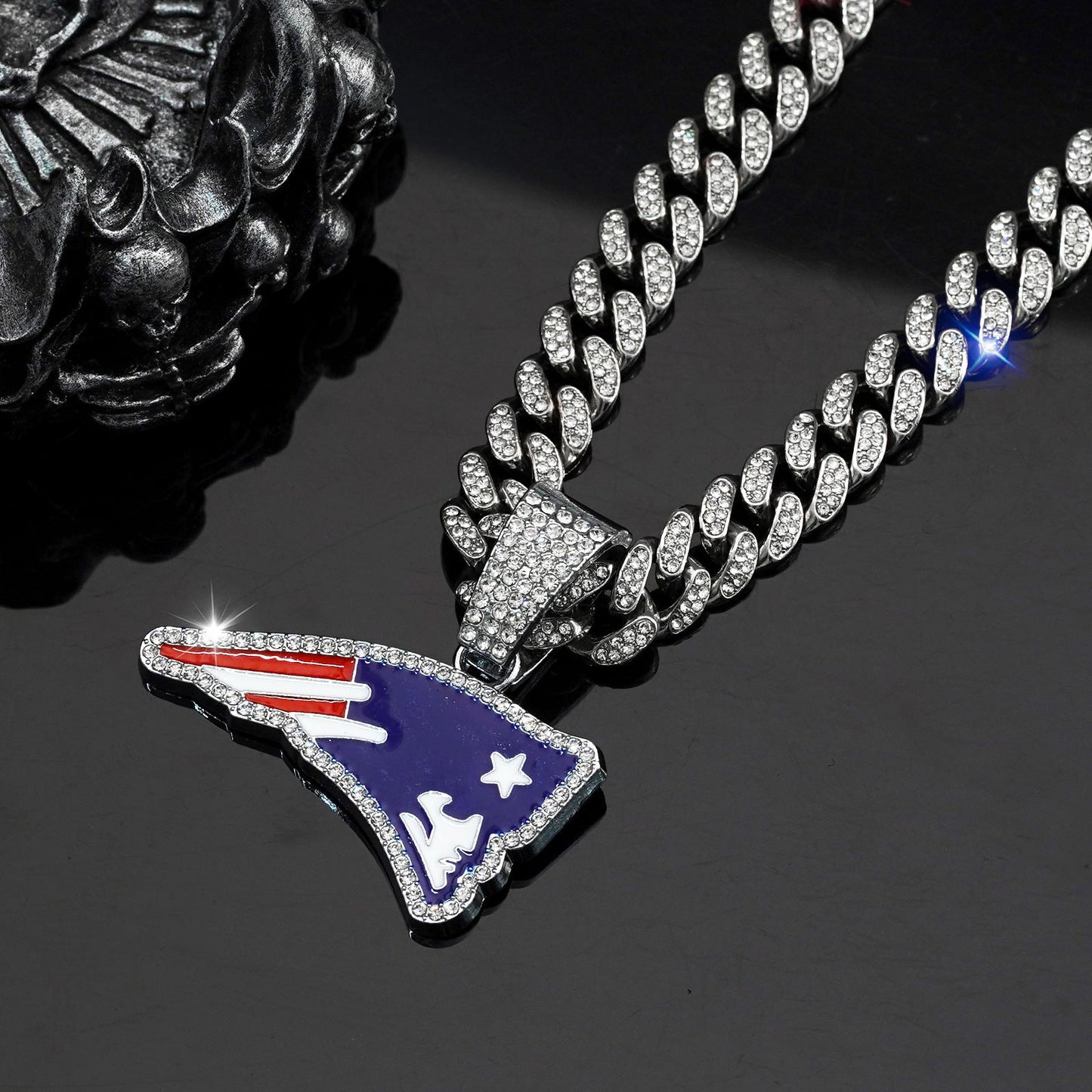 New England Emblem Pendant Necklace — Exclusive Gifts for New England