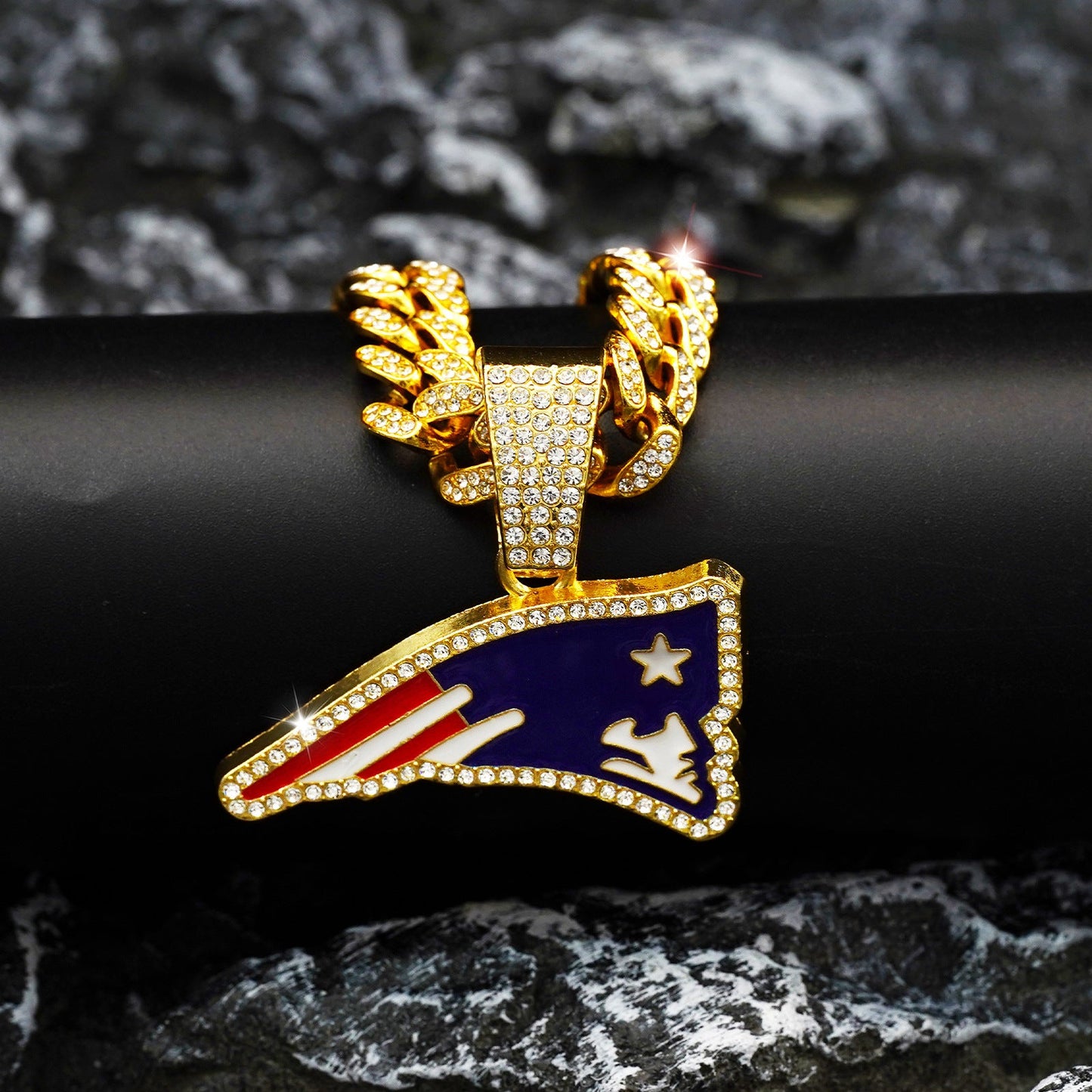 New England Emblem Pendant Necklace — Exclusive Gifts for New England