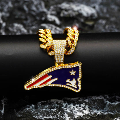 New England Emblem Pendant Necklace — Exclusive Gifts for New England