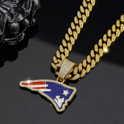 New England Emblem Pendant Necklace — Exclusive Gifts for New England