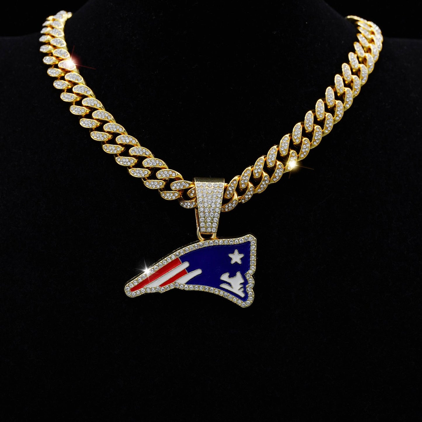 New England Emblem Pendant Necklace — Exclusive Gifts for New England