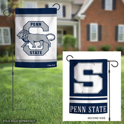 Penn State Garden Flag 2 Sided Nittany Lions Vintage Logo