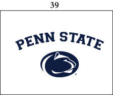 Penn State Infant Lap Shoulder Creeper Print