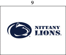 Penn State Infant Lap Shoulder Creeper Print