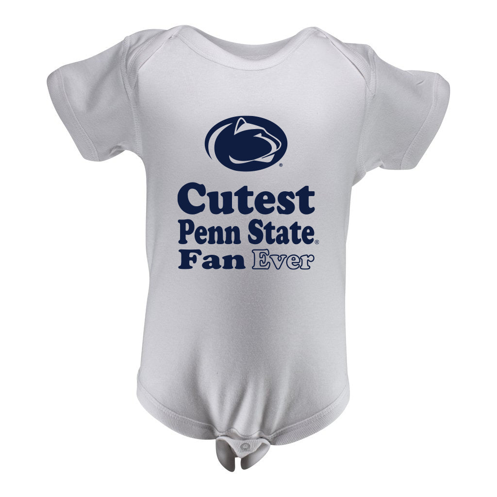 Penn State Infant Lap Shoulder Creeper Print