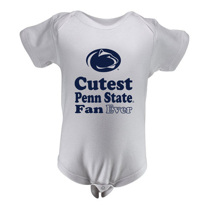 Penn State Infant Lap Shoulder Creeper Print