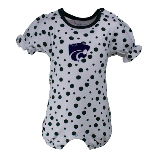 Penn State Polka Dot Girl's Romper