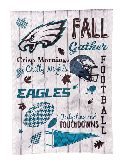 Philadelphia Eagles 2 Sided Seasonal Garden Flag