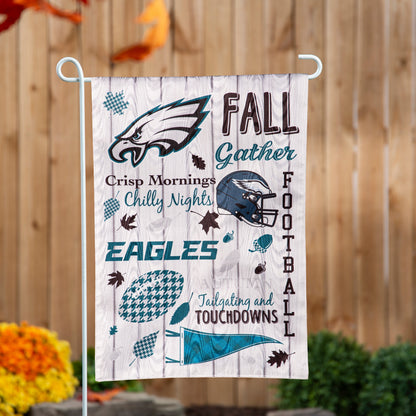 Philadelphia Eagles 2 Sided Seasonal Garden Flag