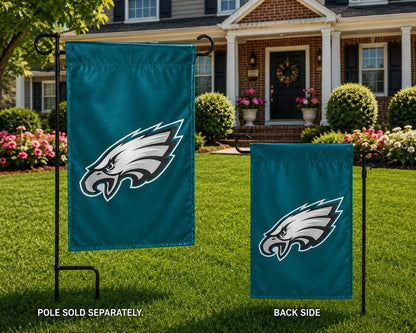 Philadelphia Eagles Garden Flag Applique 2 Sided