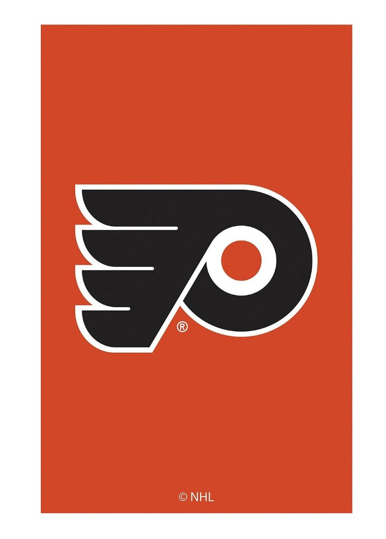 Philadelphia Flyers Garden Flag 2 Sided Applique Logo