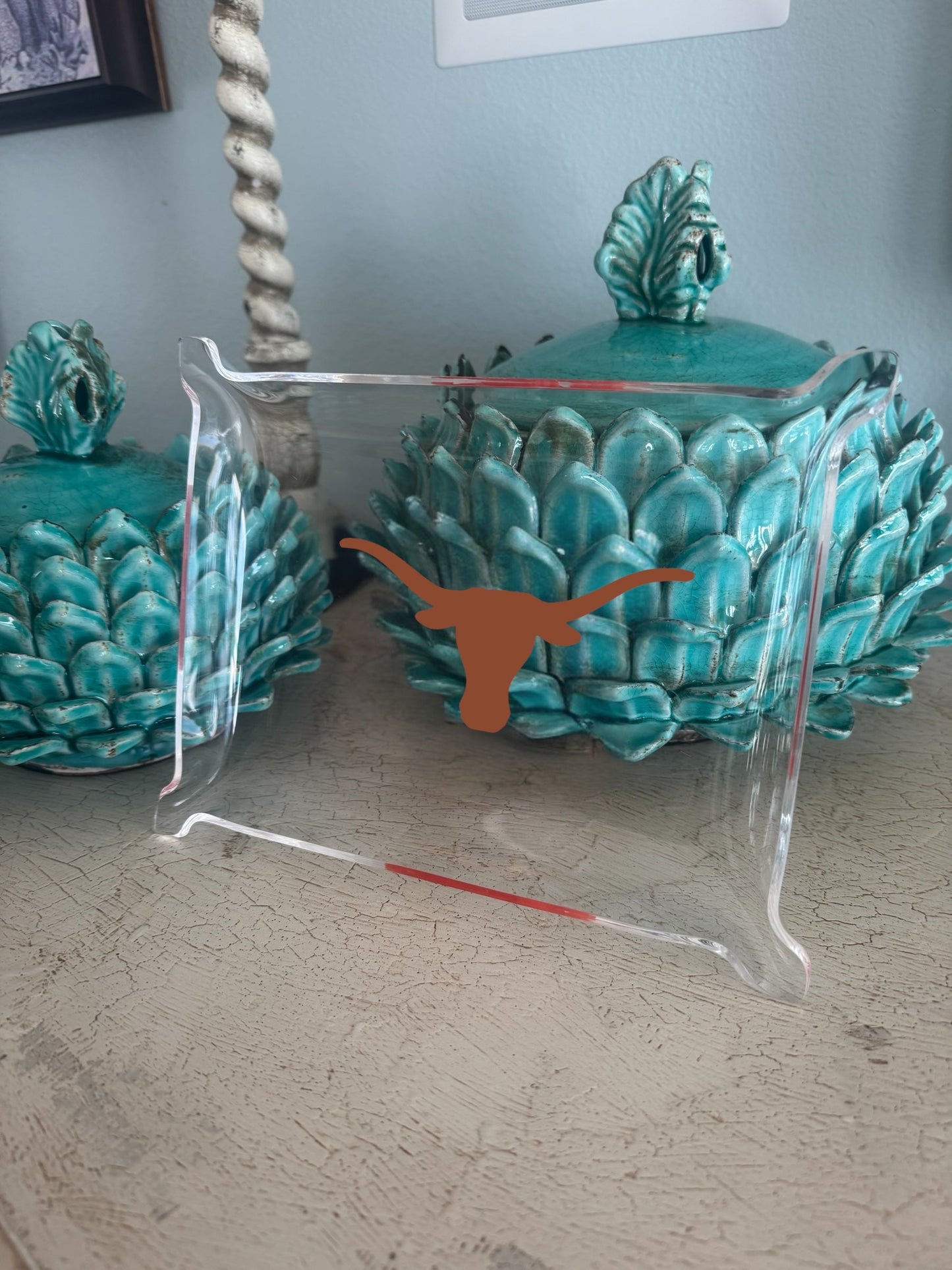 Texas Longhorns Acrylic Tray