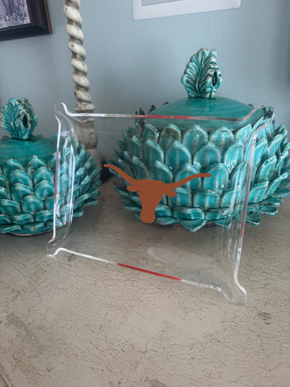 Texas Longhorns Acrylic Tray