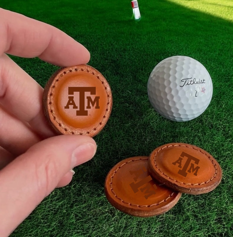 Texas A&M University Golf Ball Markers – Set of 2