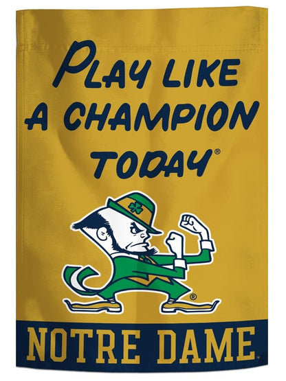 Play Like A Champion Today 2 Sided Garden Flag