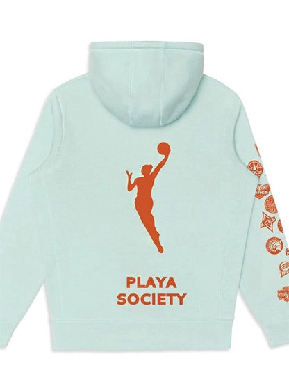 Playa Society WNBA Collegiate Hoodie – Women's Basketball Fanwear Streetwear