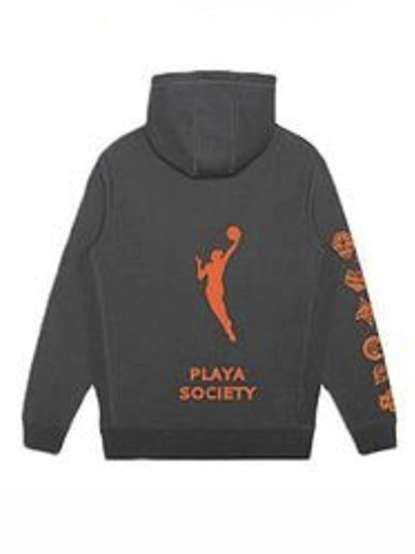 Playa Society WNBA Collegiate Hoodie – Women's Basketball Fanwear Streetwear