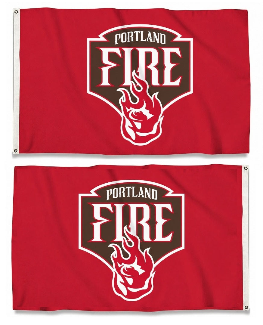 Portland Fire 2 Sided 3x5 Flag