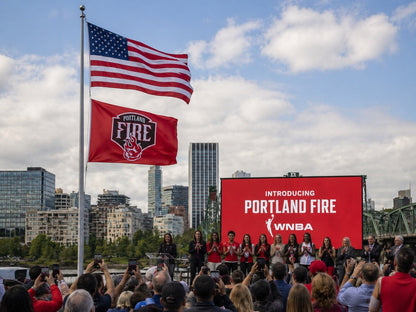 Portland Fire 3x5 Flag