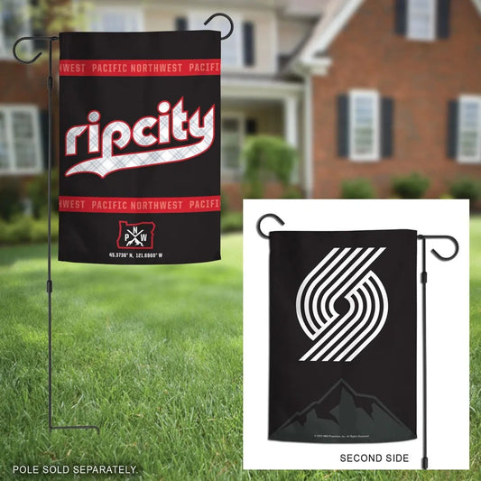Portland Trail Blazers City Garden Flag 2 Sided