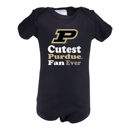 Purdue Infant Lap Shoulder Creeper Print